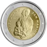 2 евро Сан-Марино 2023 - 500-летие со дня смерти Пьетро Перуджино