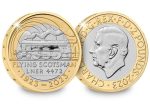 2 sterline Gran Bretagna 2023 - 100° anniversario della locomotiva a vapore "Flying Scotsman" - immagine 2