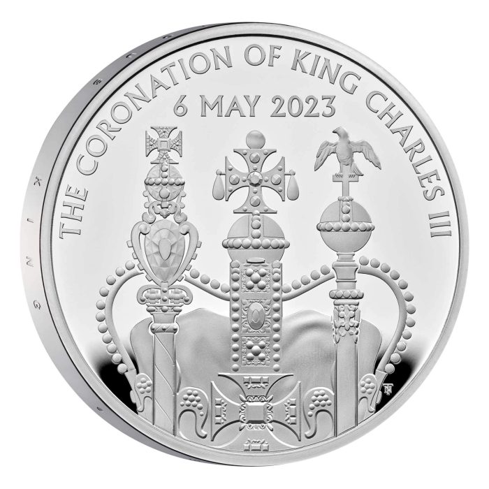 5 pounds silver coin Great Britain 2023 – Coronation of King Charles III - Image 2