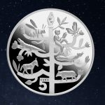 Moneda de plata Letonia 2023 - Poeta Imants Ziedonis ("Stardust") - Imagen 2