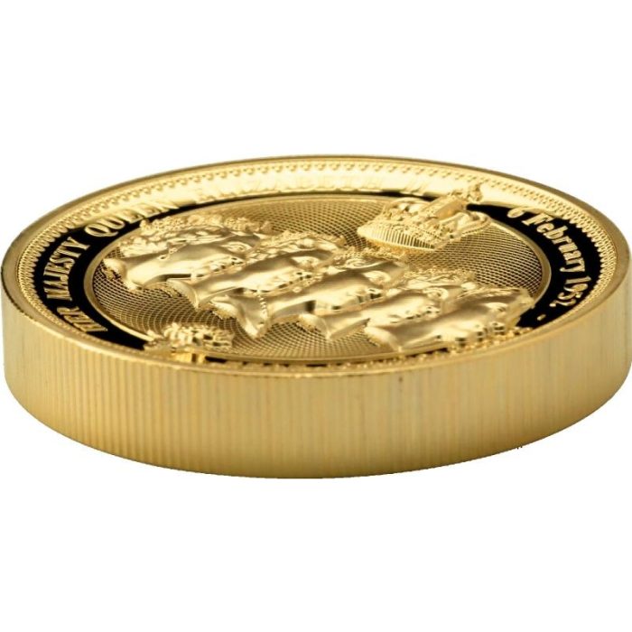 Moneda de $1 Niue 2022 – En memoria de la Reina Isabel II - Imagen 3