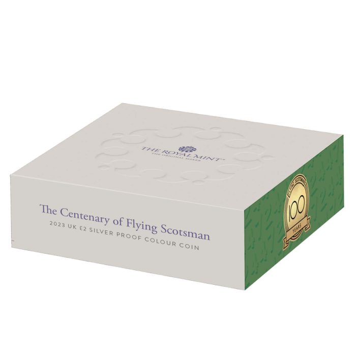 Scotsman 4 Silver coin 2 pounds Great Britain 2023 - 100th anniversary of the steam locomotive "Flying Scotsman" - Image 4