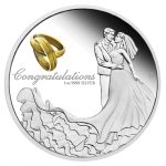 Серебряная монета 1 доллар Австралия 2023 - Свадьба