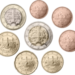 Slovakian eurosarja UNC (useita vuosia)