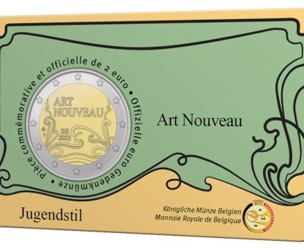 2 eurot Belgia 2023 – Juugend mündikaardil