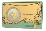 2 euros Bélgica 2023 - Art Nouveau en una tarjeta - Imagen 2