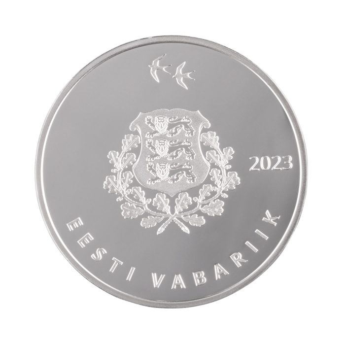 Moneta d'argento Estonia 2023 - Famiglia contadina estone - immagine 2