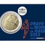 2 евро Франция 2023 - Чемпионат мира по регби (в карточке)