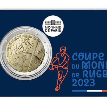 2 euro France 2023 - Rugby World Cup (card)
