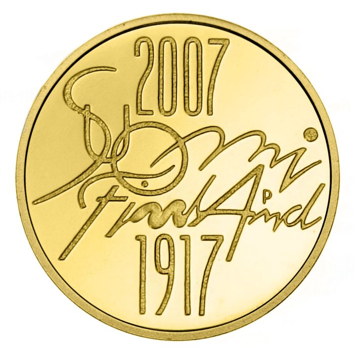 Moneda de Oro 100 Euros Finlandia 2007 - 90 Años de la Independencia de Finlandia - Imagen 2
