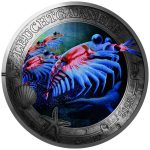 Värviline münt 3 eurot Austria 2023 – Helendav mereelu "Antarktika krill" - Image 3