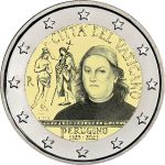 2 euros Vaticano 2023 - 500 aniversario de la muerte de Pietro Perugino - Imagen 2