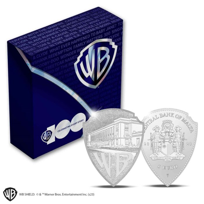 Moneda 5 Euro Plata Malta 2023 - 100 Aniversario Warner Bros - Imagen 2