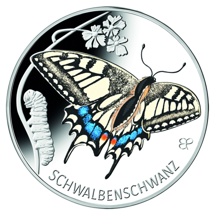 5 euro Germany 2023 - Insects: Swallowtail Butterflies