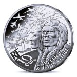Silver Coin 10 Euro France 2023 – Curtiss P-40 Fighter - Image 2