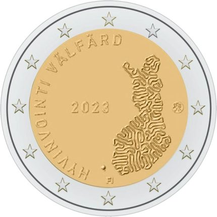 2 евро Финляндия 2023 - Социально-медицинская служба Proof