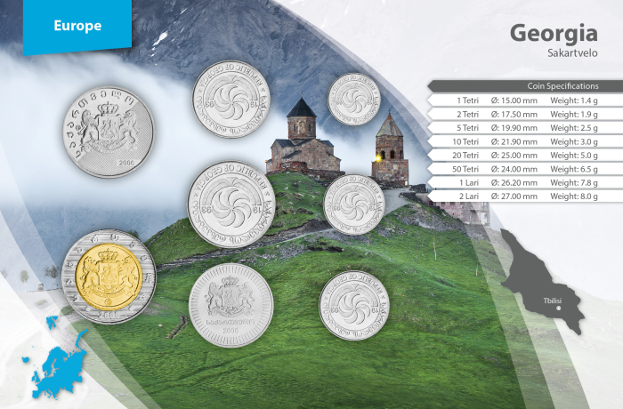 Serie di monete - Georgia - immagine 2