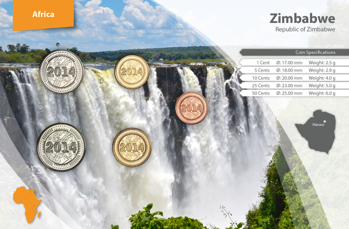 Müntide komplekt - Zimbabwe - Image 2