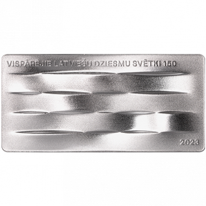 images_monetas_Dziesma_savilno_Rever_420x420px_png_df66044b783c8f5766c7190a2f4b9bdb_crop_415_by_415 Moneta da 5 euro in argento Lettonia 2023 – 150° anniversario del festival della canzone e della danza - immagine 2
