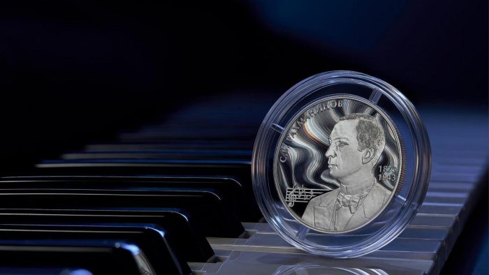 Moneta d'argento 2 rubli Russia 2023 - Compositore S.V. Rachmaninov, al 150° anniversario della sua nascita - immagine 3