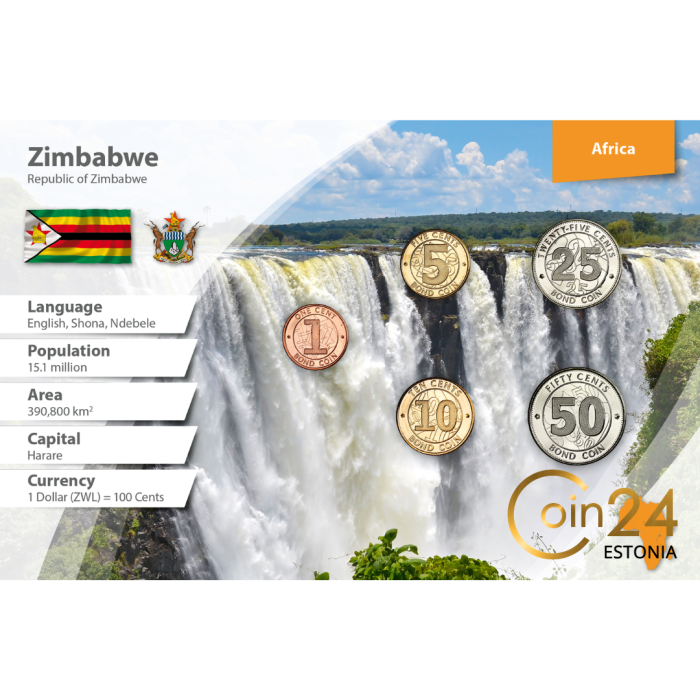 Müntide komplekt - Zimbabwe - Image 1