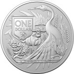 Moneda de Plata de 1$ Australia 2023 - Escudo de Armas de Australia: Queensland - Imagen 2