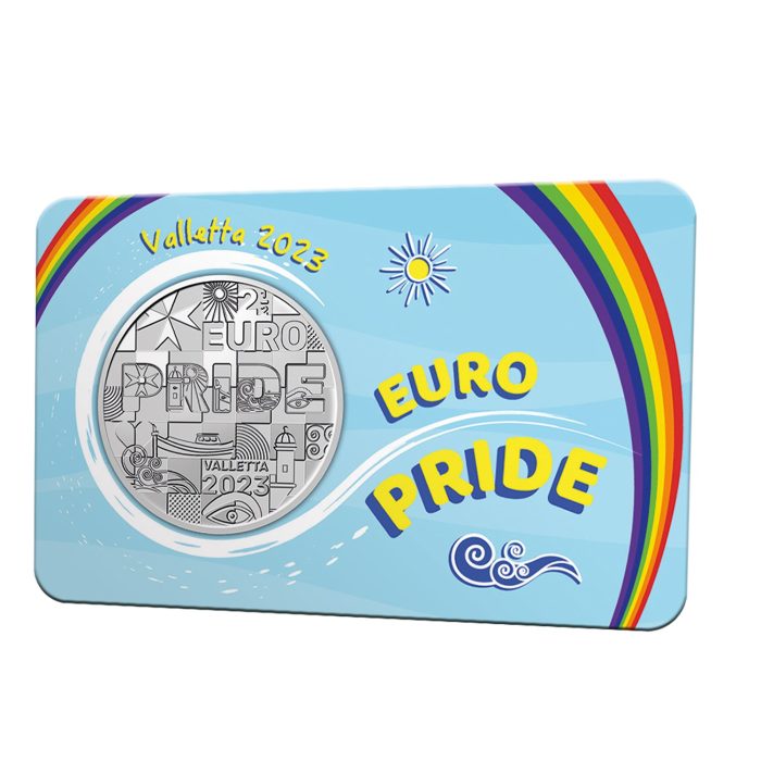 2,5 eurot Malta 2023 – EuroPride Vallettas - Image 1
