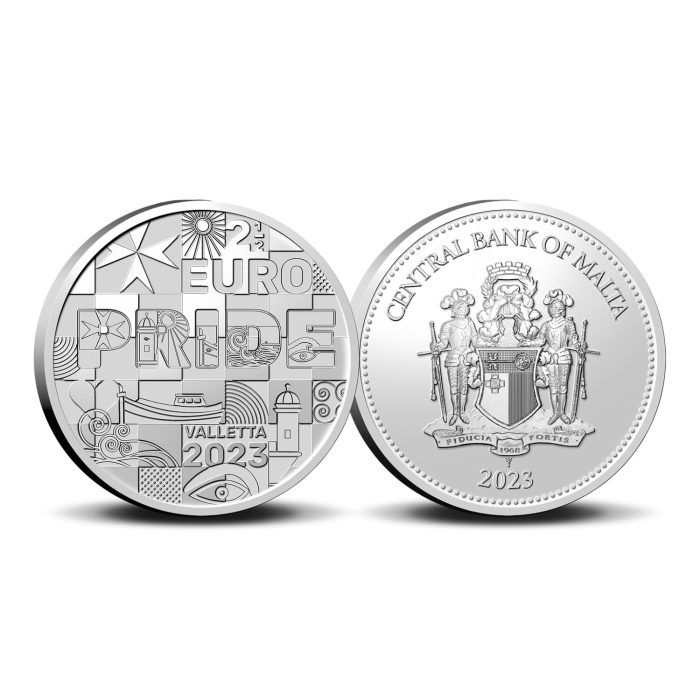 2,5 eurot Malta 2023 – EuroPride Vallettas - Image 2