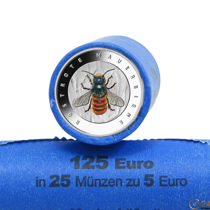 Rulla 5 euroa Saksa 2023 - Hyönteiset: Red Osmia - Image 1