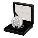 Silver coin 2 pounds Great Britain 2024 – Year of the Dragon 1 oz Proof