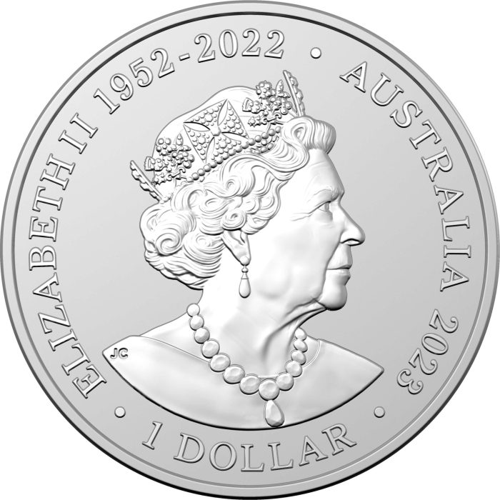 Silver coin 1$ Australia 2023 – Emperor Penguin - Image 2