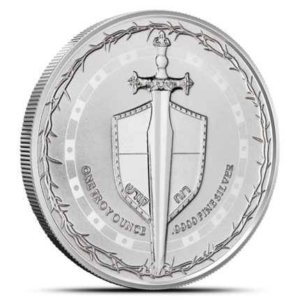 Серебряная монета 2$ Ниуэ 2023 - Меч Истины