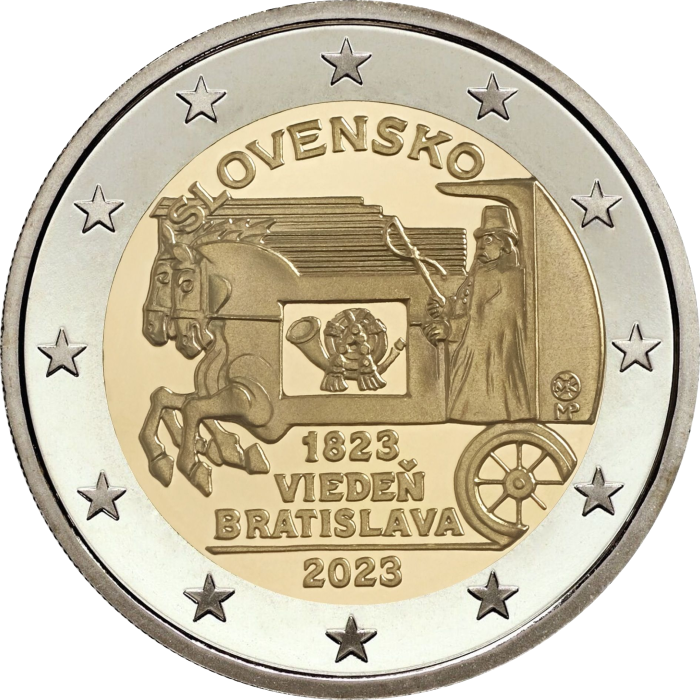6517385ca23cd0.49142529-original-modified 2 eurot Slovakkia 2023 – Hobusepost Bratislava-Viin Proof - Image 2