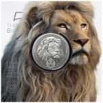 Moneta d'argento da 5 Rand sudafricani 2022 - Big Five: Leone