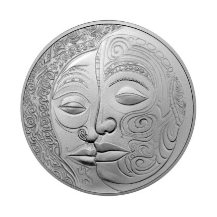 Hopeakolikko $2 Niue 2023 - Maorien kansa