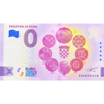 0 euro Croazia 2022 – 25 kune croate