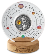 Silver coin 10 euro Malta 2023 – Nicolaus Copernicus - Image 3