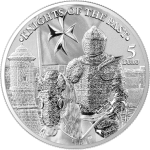Silver coin 5 euro Malta 2023 – Knights of the past