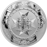 Silver coin 5 euro Malta 2023 – Knights of the past - Image 2