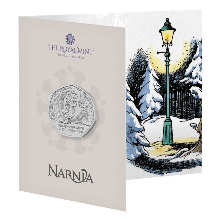 50 pence Reino Unido 2023 - Las crónicas de Narnia: El león, la bruja y el armario - Imagen 1