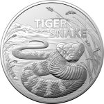 Silver coin 1$ Australia 2024 – Tiger snake