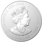 Silver coin 1$ Australia 2024 – Tiger snake - Image 2
