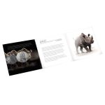 Moneta d'argento da 5 Rand sudafricani 2022 – Big Five: Rinoceronte - immagine 4