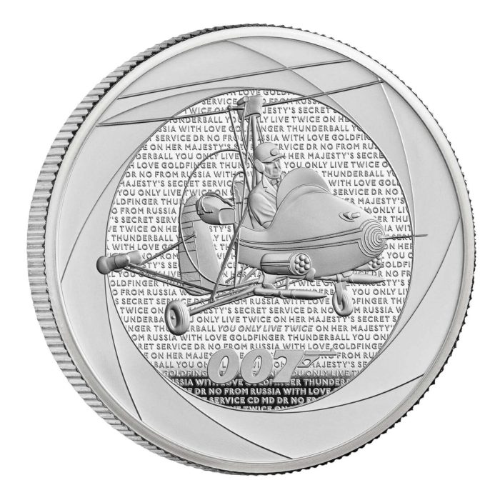 uk23b6sc----2023-bond-films-of-the-60s-uk-1oz-silver-proof-coin-reverse-edge-1500x1500-f3a2c67 Silver Coin 2 pounds UK 2023 – Six Decades of 007: 1960s Bond Films Proof - Image 2