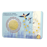 2 euros Bélgica 2024 – Presidencia del país en el Consejo de la Unión Europea BU