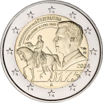 Rollos 2 euros Luxemburgo 2024 - Fundición de metales + 175 aniversario de la muerte de Guillermo II - Imagen 3
