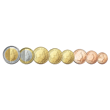 Luxemburgo 2024 Euro set UNC