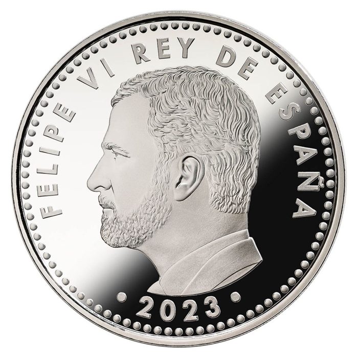 Värviline hõbemünt €10 Hispaania 2023 – Naiste jalgpalli MM - Image 2