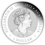 Цветная серебряная монета $1 Австралия 2024 - Кукабарра (World Money Fair 2024) — изображение 2