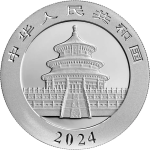 Silver coin 2024 China - Chinese Panda - Image 2